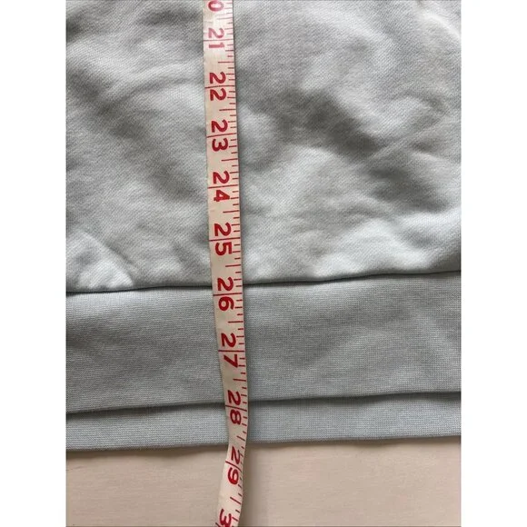 Lululemon Light Blue Quartzip Sweatshirt  With Log Southern Dunes Size XL - Picture 7 of 7